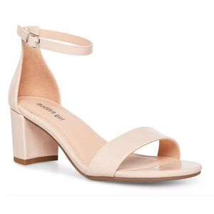 Madden Girl Blush MMARISA Girls Block Heel Ankle-Strap Sandal